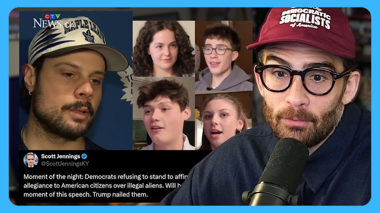 HASAN reacts to Maple Leafs captain AUSTON MATTHEWS on WH visit | First-Time Voters Are INSANE
