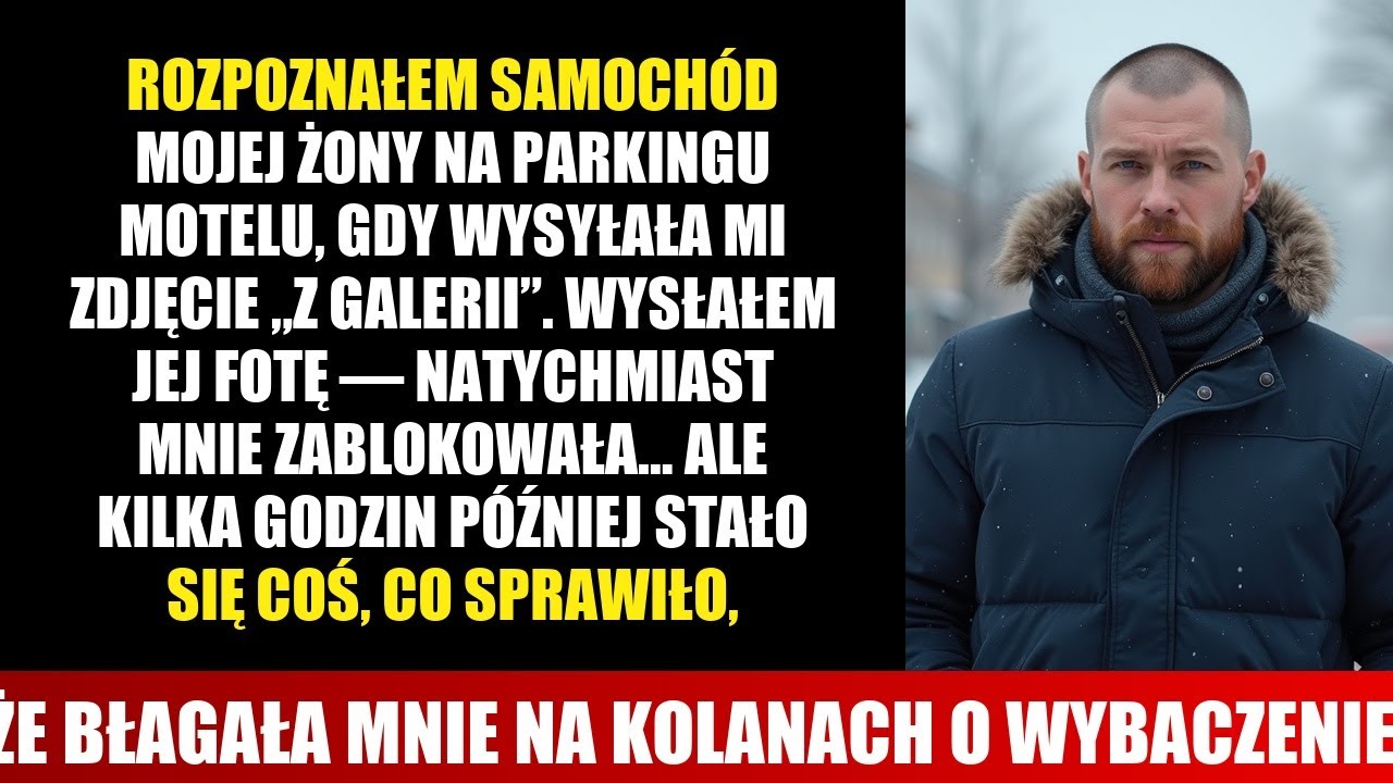 ZŁAPAŁEM JEJ SAMOCHÓD POD MOTELEM, GDY KŁAMAŁA NA WHATSAPP — WRÓCIŁA NA KOLANACH