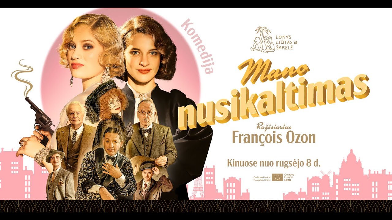 Mano nusikaltimas/MON CRIME trl LT. Kinuose nuo rugsėjo 8 d..TheCrimeIsMine ProRes Youtube HD LT