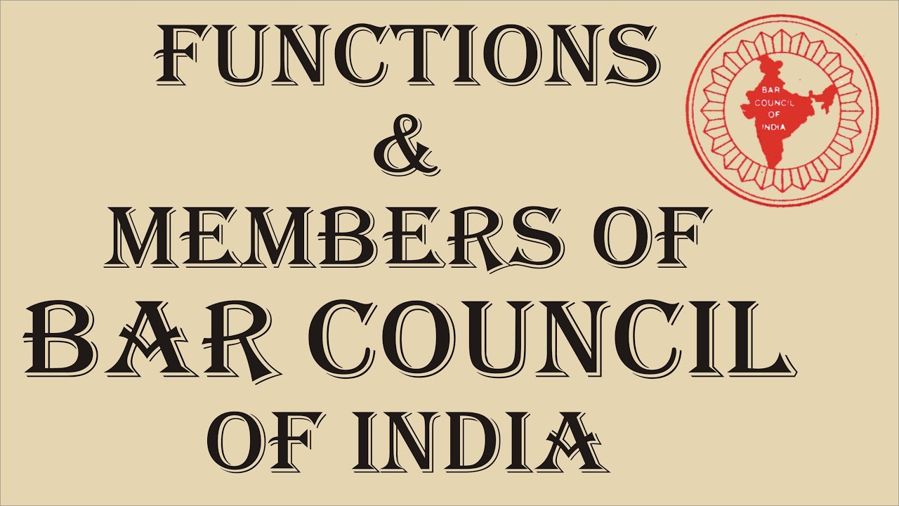 Bar Council of India | The Advocates Act, 1961 | Law Guru