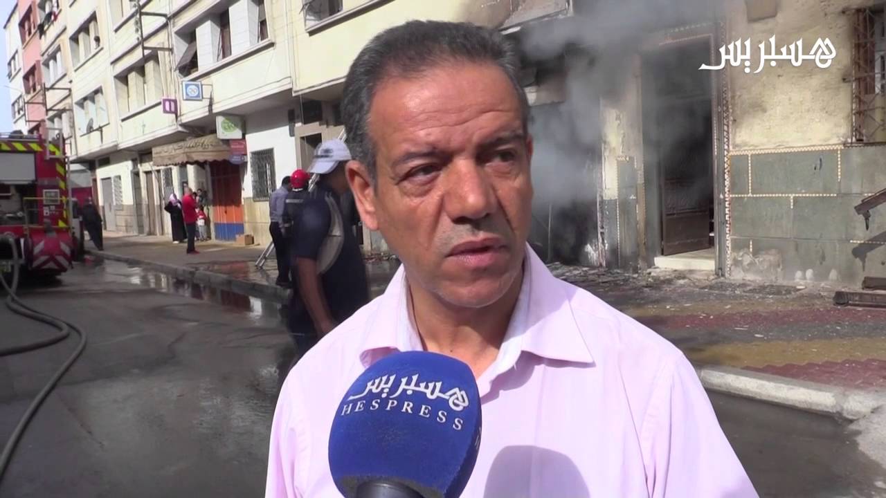 حريق بمعمل للخياطة في الدار البيضاء