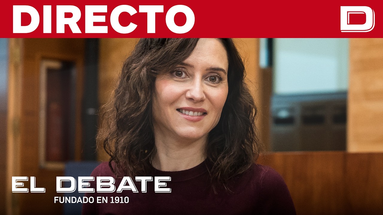 DIRECTO | Ayuso asiste al Pleno de la Asamblea de Madrid
