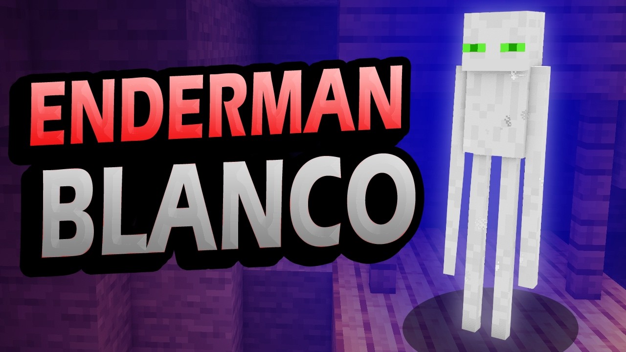 ¿Existe el ENDERMAN BLANCO en Minecraft?
