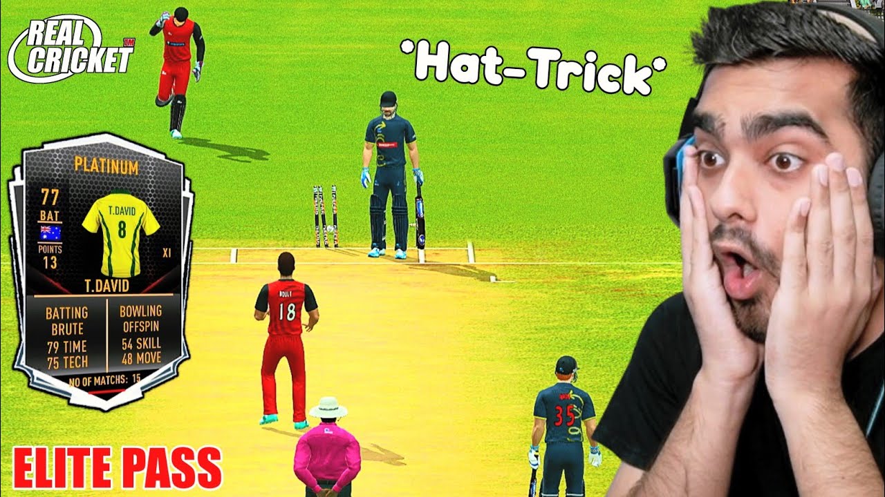 *HAT-TRICK* In Multiplayer Real Cricket (Elite Pass)