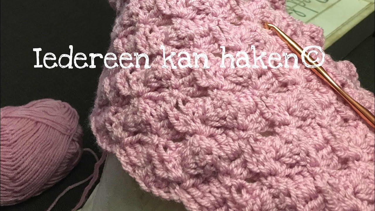 ♥️ #iedereenkanhaken #crochet #Sidesaddle stitch #beginners #tutorial #leren #haken #DIY #Nederlands