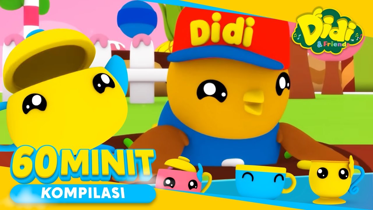 Jom Ke Dunia Teko I 60 Minit I Didi & Friends I Cerita-cerita Menggembara Didi & Friends I