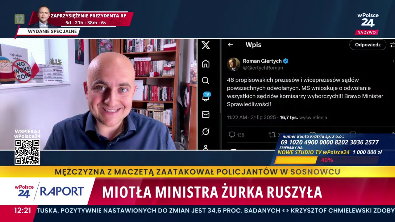 Dariusz Matecki: Nad wszystkim czuwa Giertych i to on rozdaje karty w ministerstwie sprawiedliwości