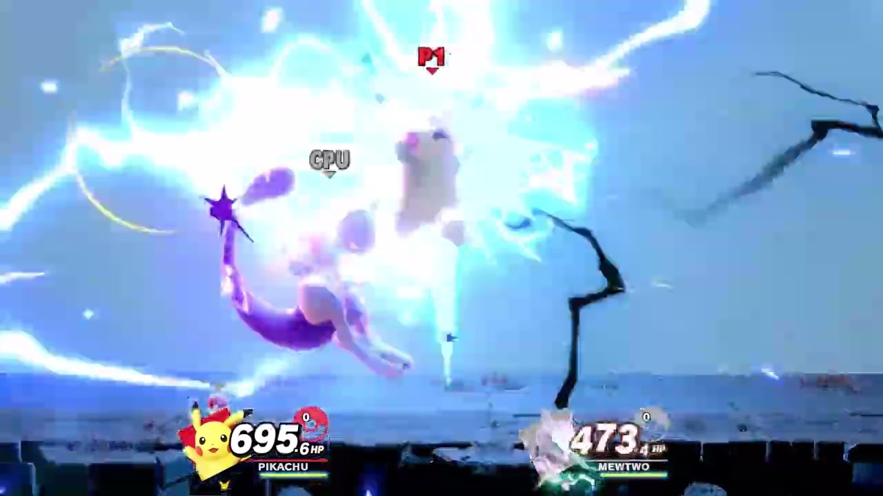 Super Smash Bros. Ultimate - Pikachu vs. Mewtwo (Dynamax Adventure Inspired)