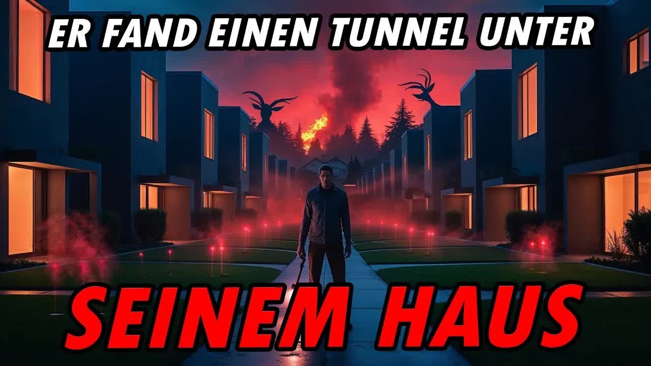 Er fand einen GEHEIMNISVOLLEN Tunnel unter seinem Haus #gruselhörbuch #creepypasta ｜