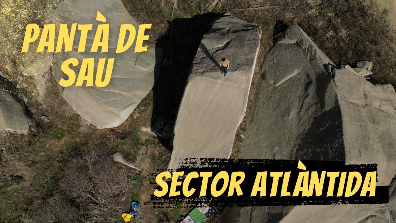 Boulder Pantà de Sau -  Sector Atlàntida