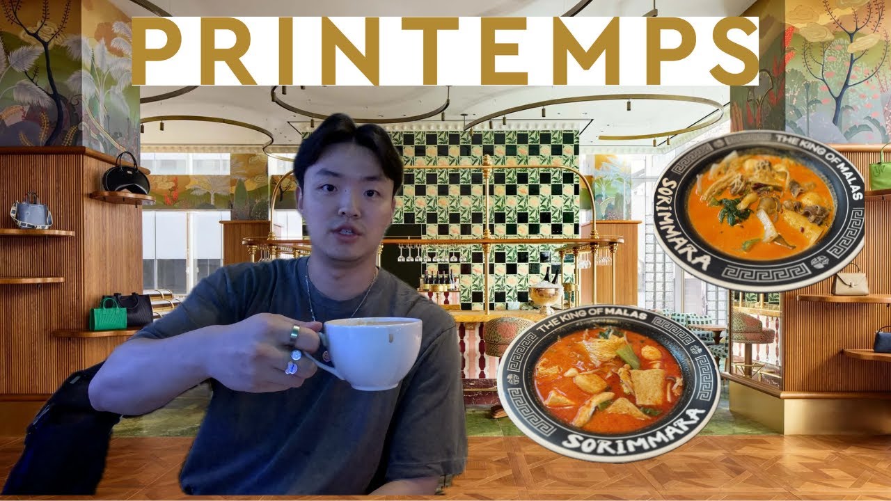 FIRST TIME PRINTEMPS ft. MalaTang MUKBANG | A weekend in NYC EP. 2