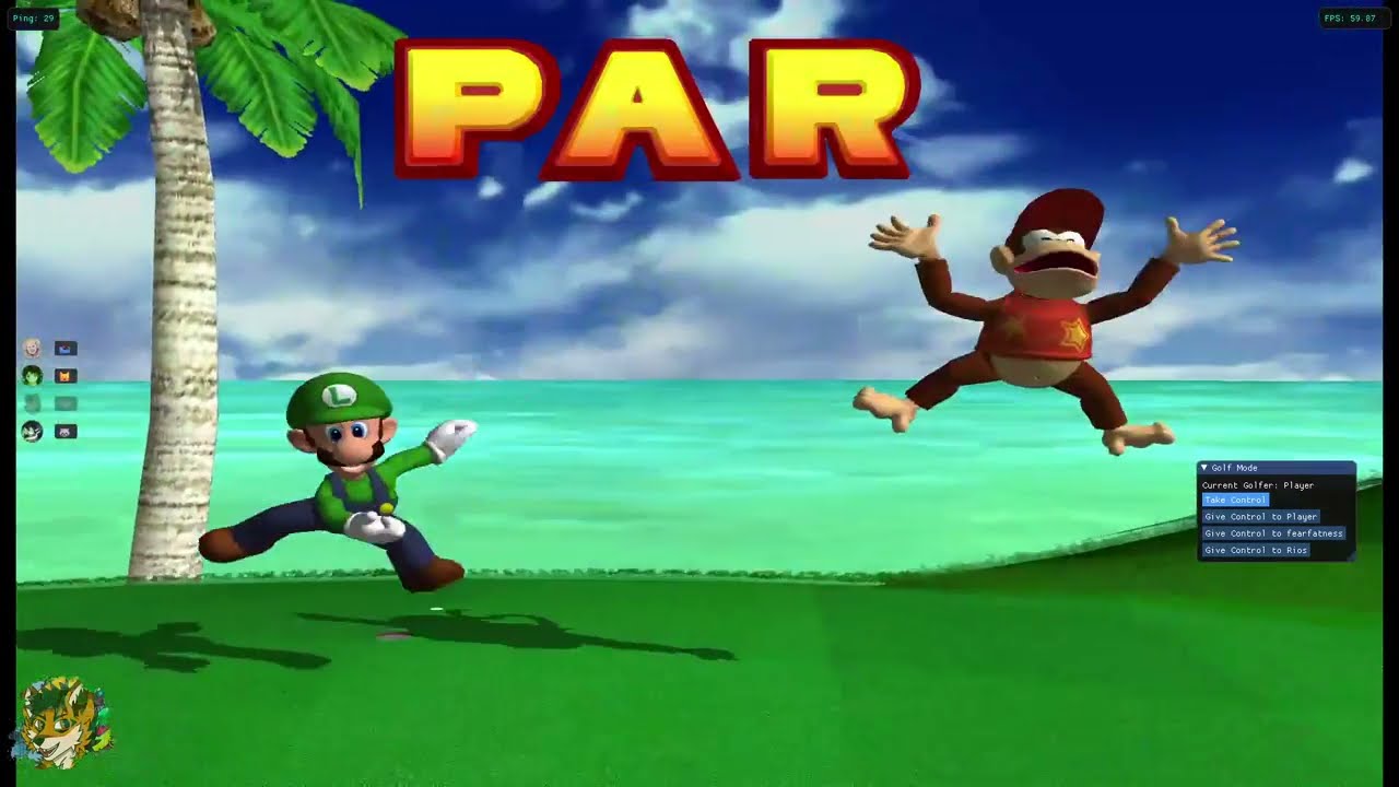 Mario Golf Toadstool Tour Doubles Netplay Match 2
