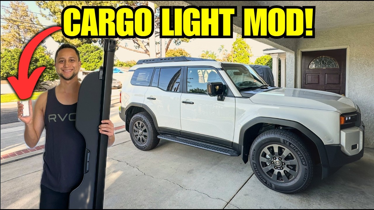 Toyota Land Cruiser CARGO LIGHT Mod & OEM CARGO COVER Install | 2024 | 2025 | 2026 |