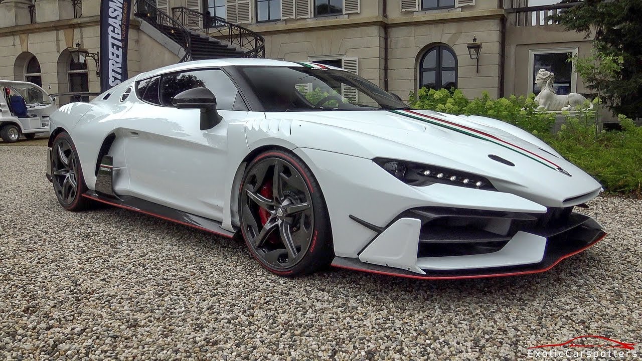 &euro;1.5 Million Italdesign Zerouno Driving on the Road !