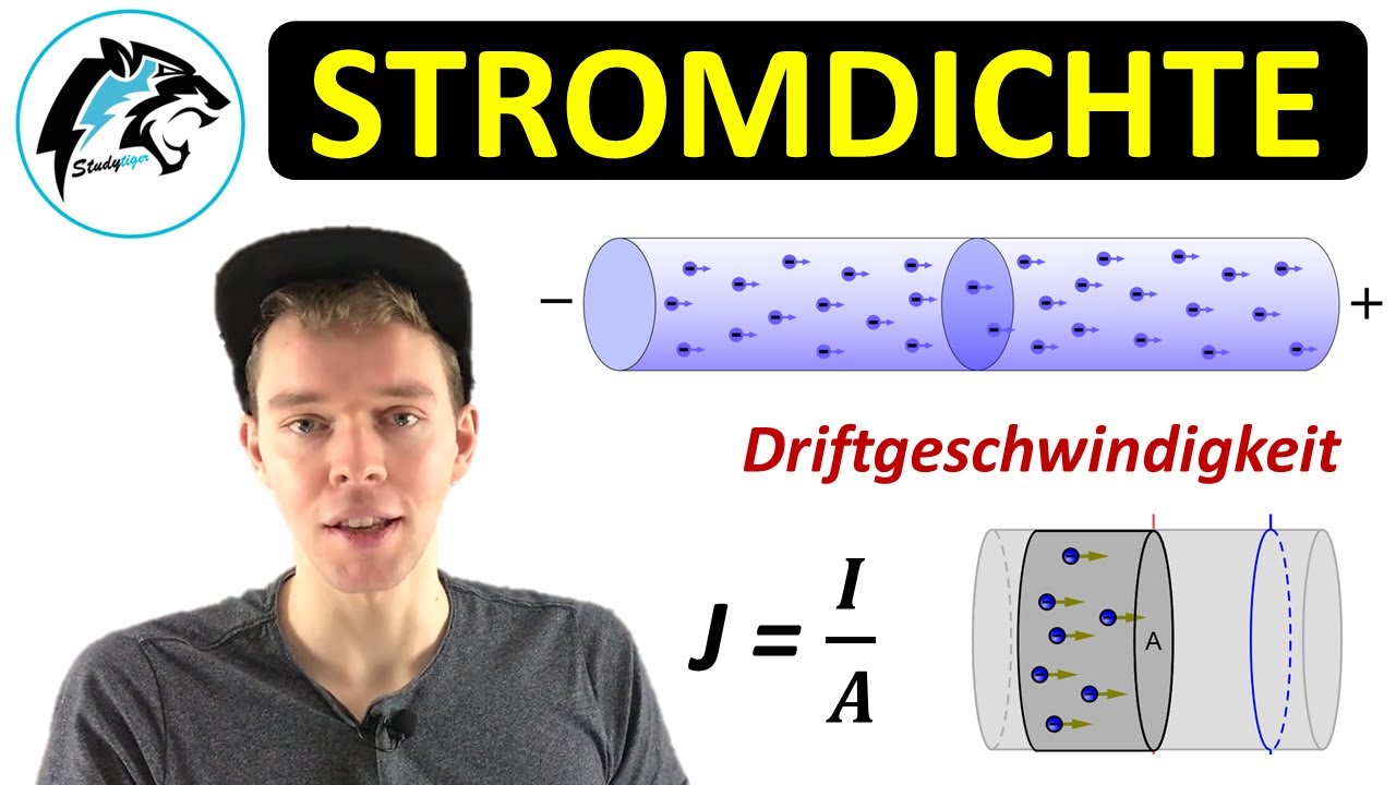 Stromdichte & Driftgeschwindigkeit | Physik Tutorial