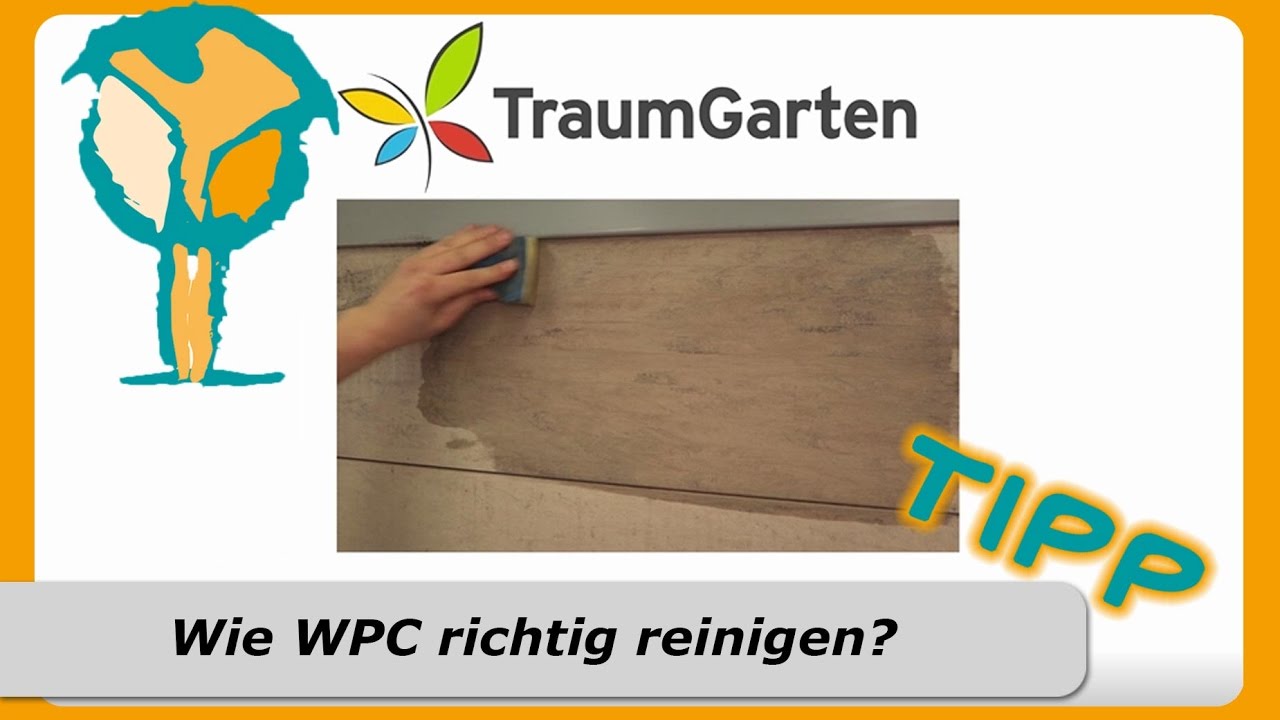 Wie WPC richtig reinigen?