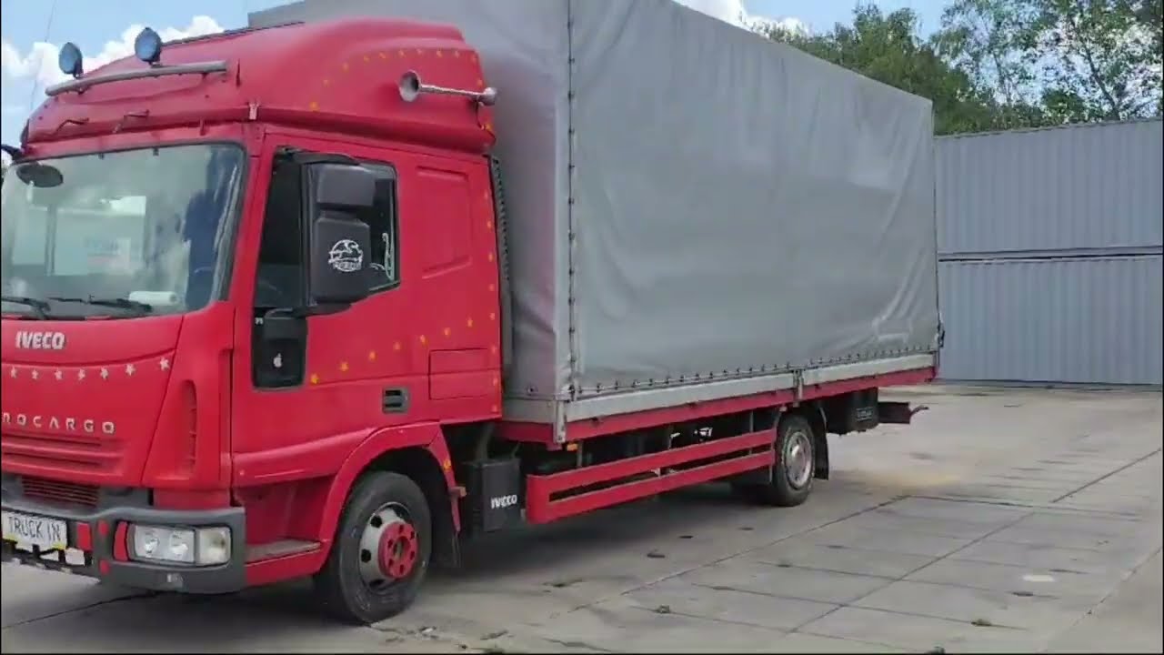 Iveco EUROCARGO ML75E15, TARPAULIN, WEBASTO,EURO 2