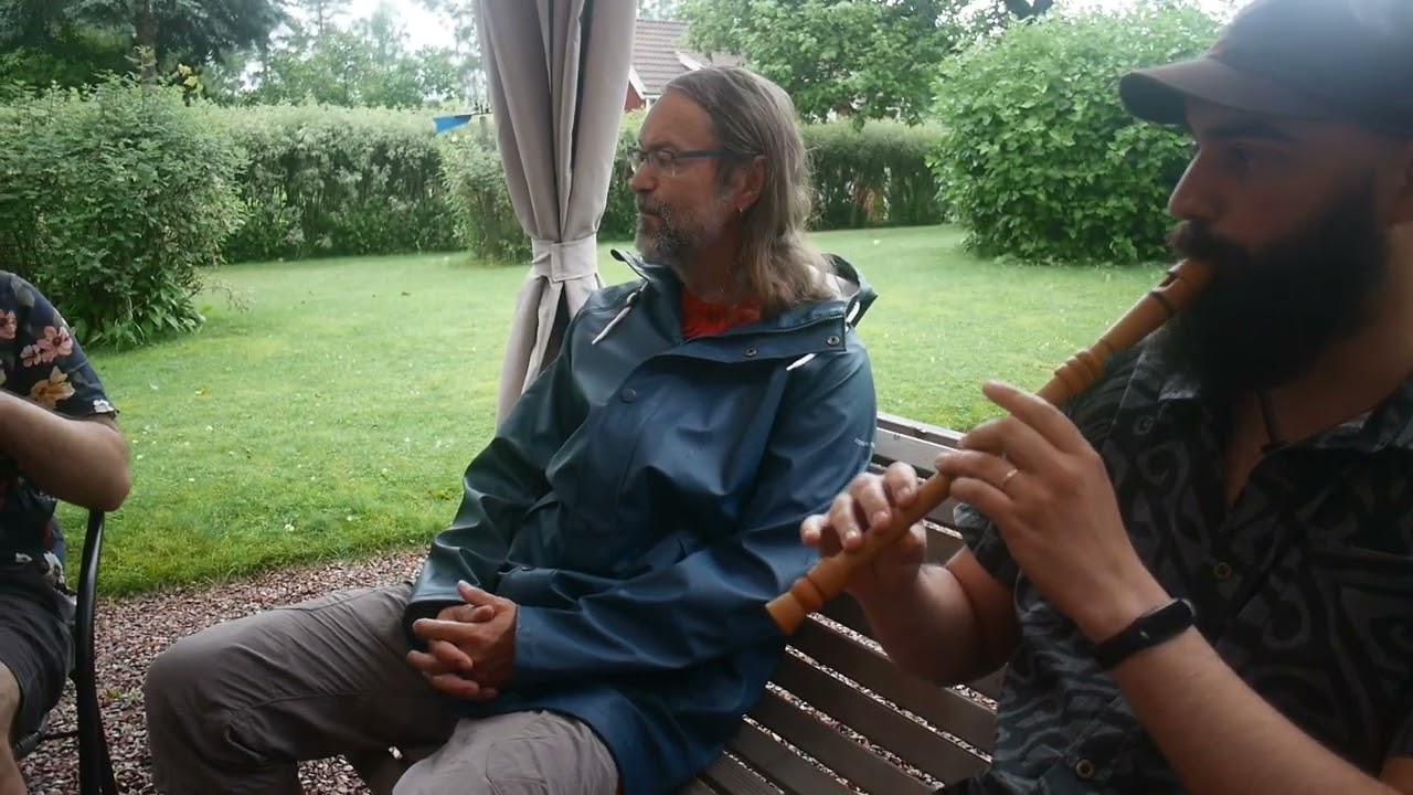 H&auml;rjedalspipa jam at Gagnef