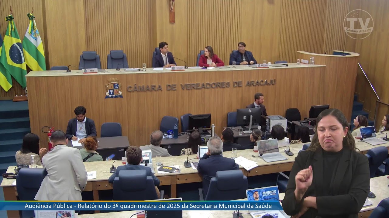 Audiência Pública - Relatório do 3º quadrimestre de 2025 da Secretaria Municipal da Saúde