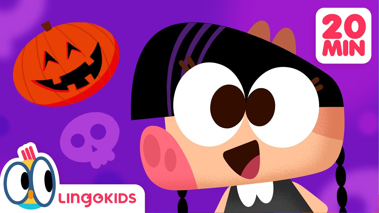 Spooky HALLOWEEN 👻 music and fun SONGS FOR KIDS 🕸️ | Lingokids