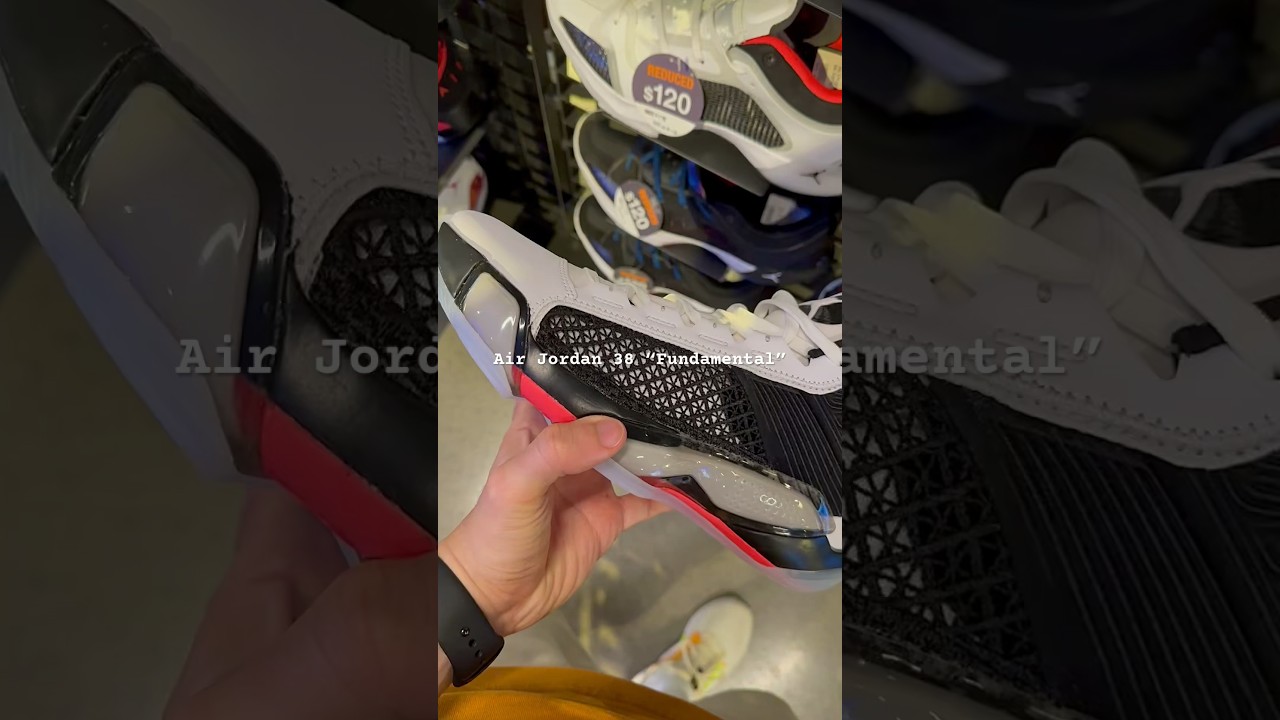 ⚪️Air Jordan 38 &ldquo;Fundamental&rdquo;⚫️ #shorts