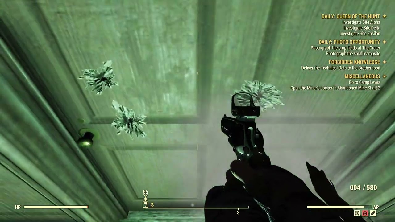 What's on the upper floors of the Whitesprings in Fallout 76?