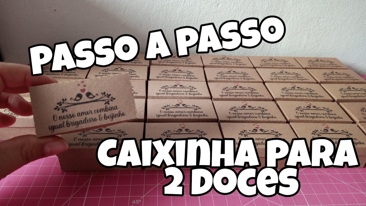 Caixinha para doces personalizada