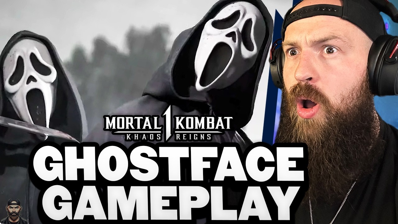 GHOSTFACE ВЫГЛЯДИТ С УМА! Официальный игровой трейлер! [РЕАКЦИЯ] | Mortal Kombat 1