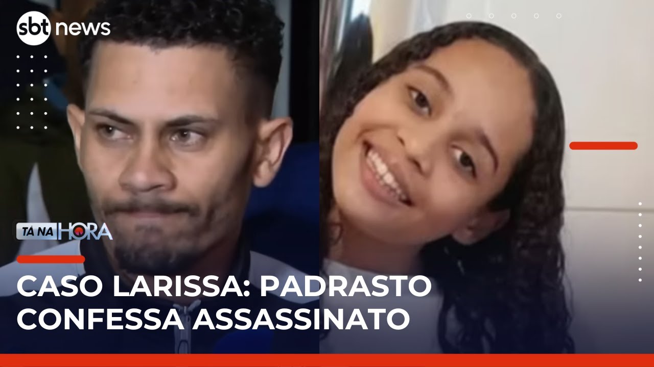 Caso Larissa Manuela: Padrasto confessa ter matado menina | #TanaHora