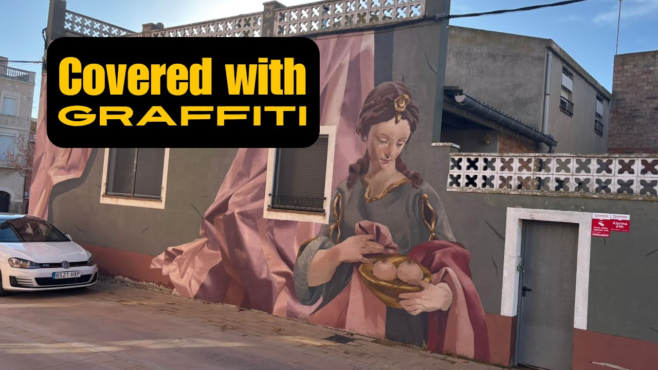 Why Is This Village Covered With Graffiti?