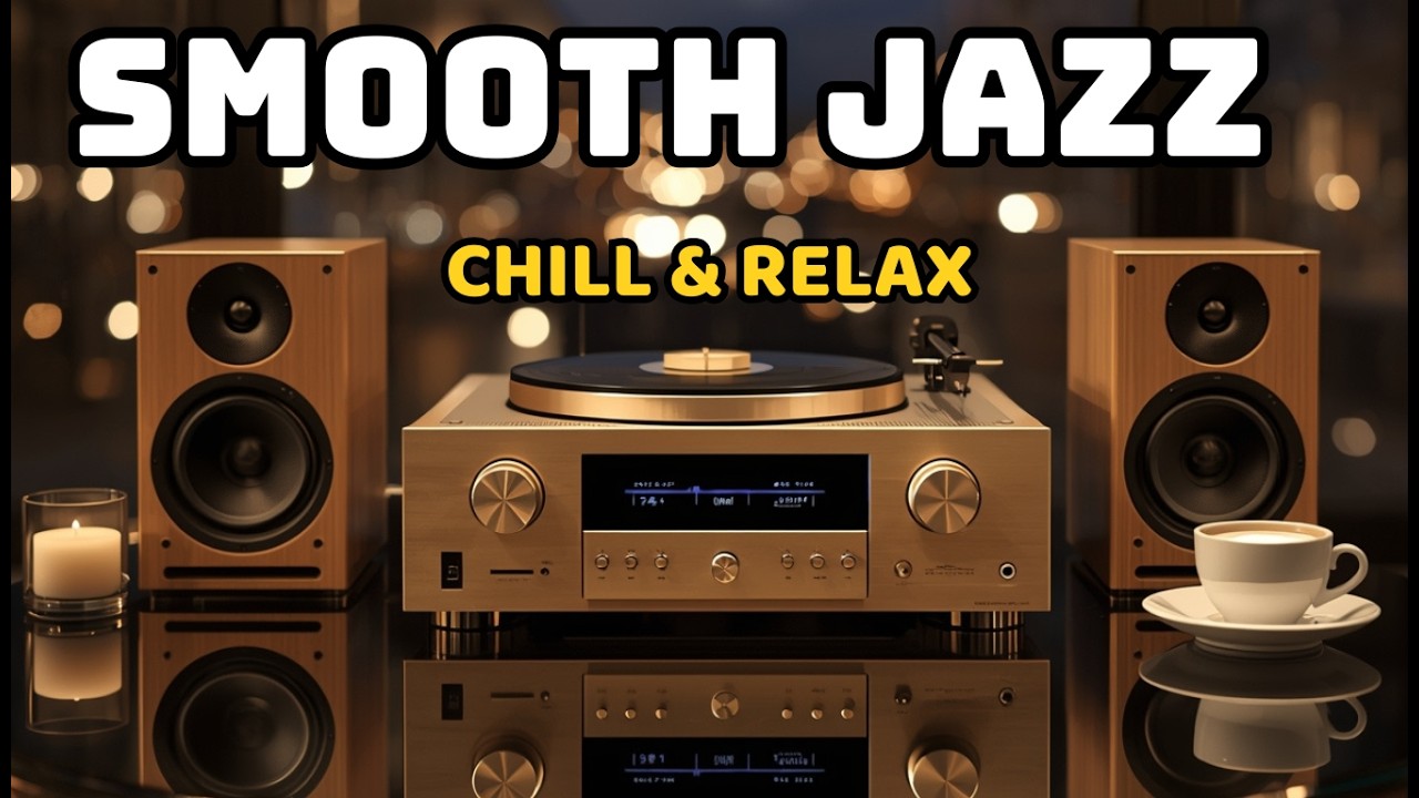 Smooth Jazz & Soul R&B instrumental – Warm Sax & Guitar Lounge Vibes.