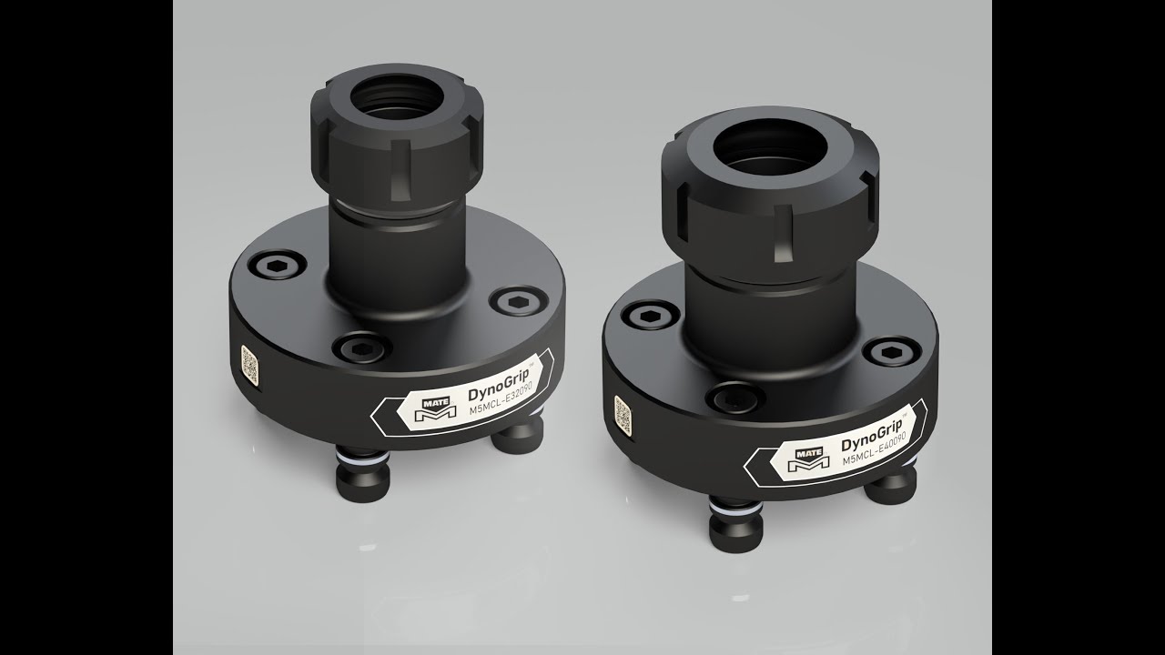 Easily Hold Round Parts With Mate DynoGrip™ ER Collet Chucks
