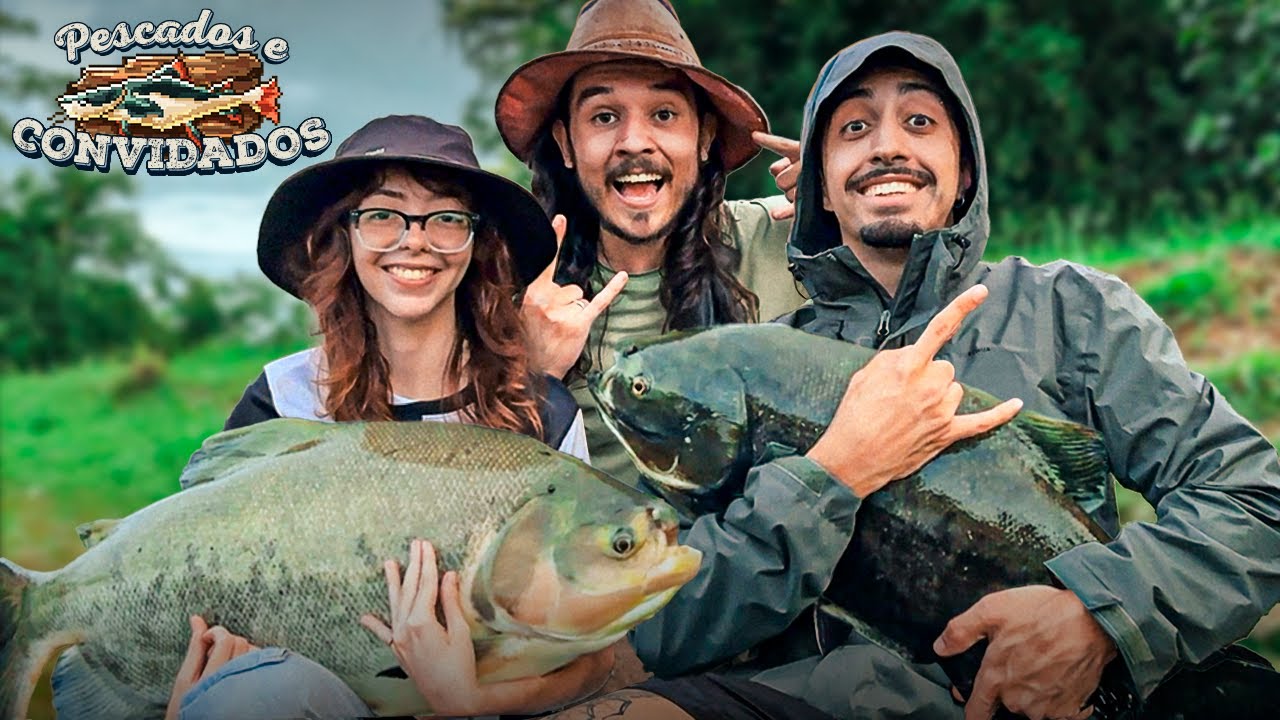 Levei o LUCAS INUTILISMO e a LUMA pra pescar e falar da vida!! Pescados e Convidados #19