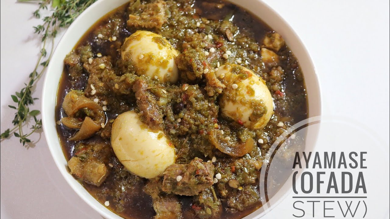 Ayamase (Ofada Stew)