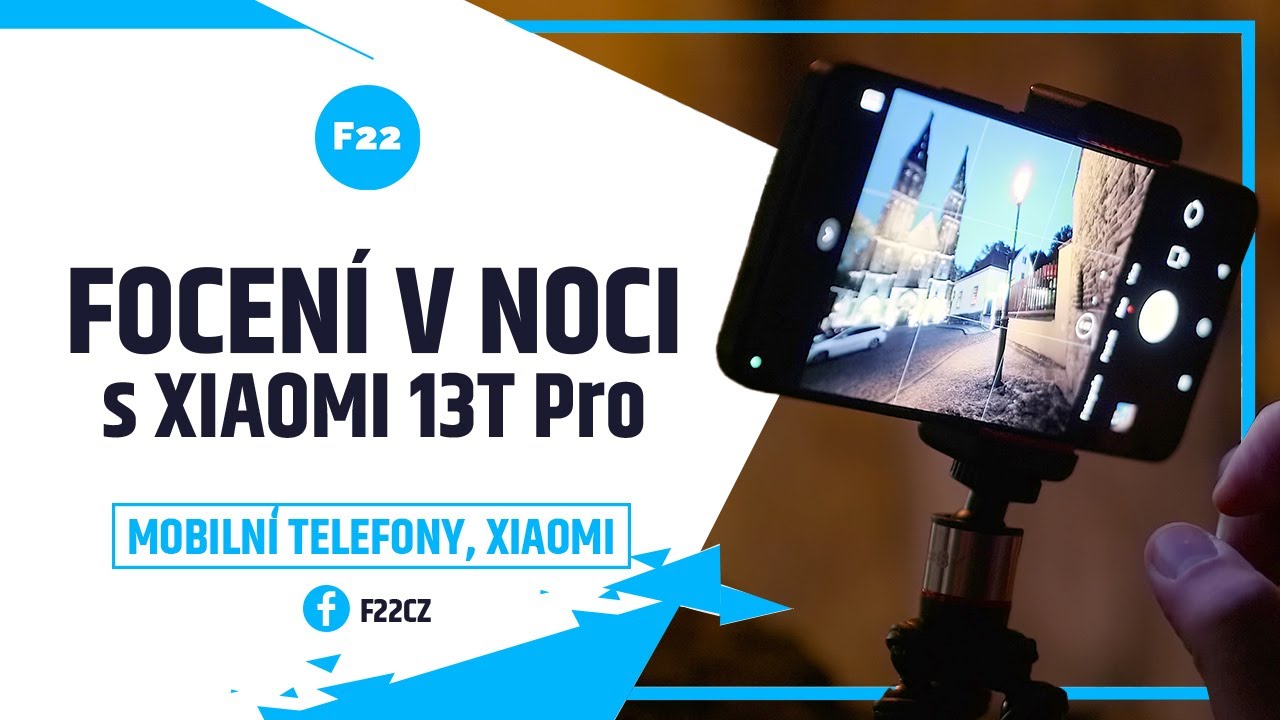 Xiaomi 13T Pro - Noční fotografie s mobilem