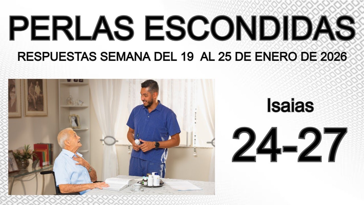Repaso de las PERLAS ESCONDIDAS T.J. semana del 19 al 25 de enero de 2026