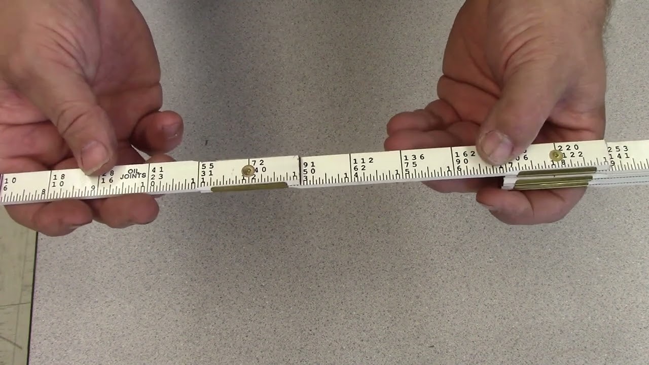 Reading doyle scale ruler