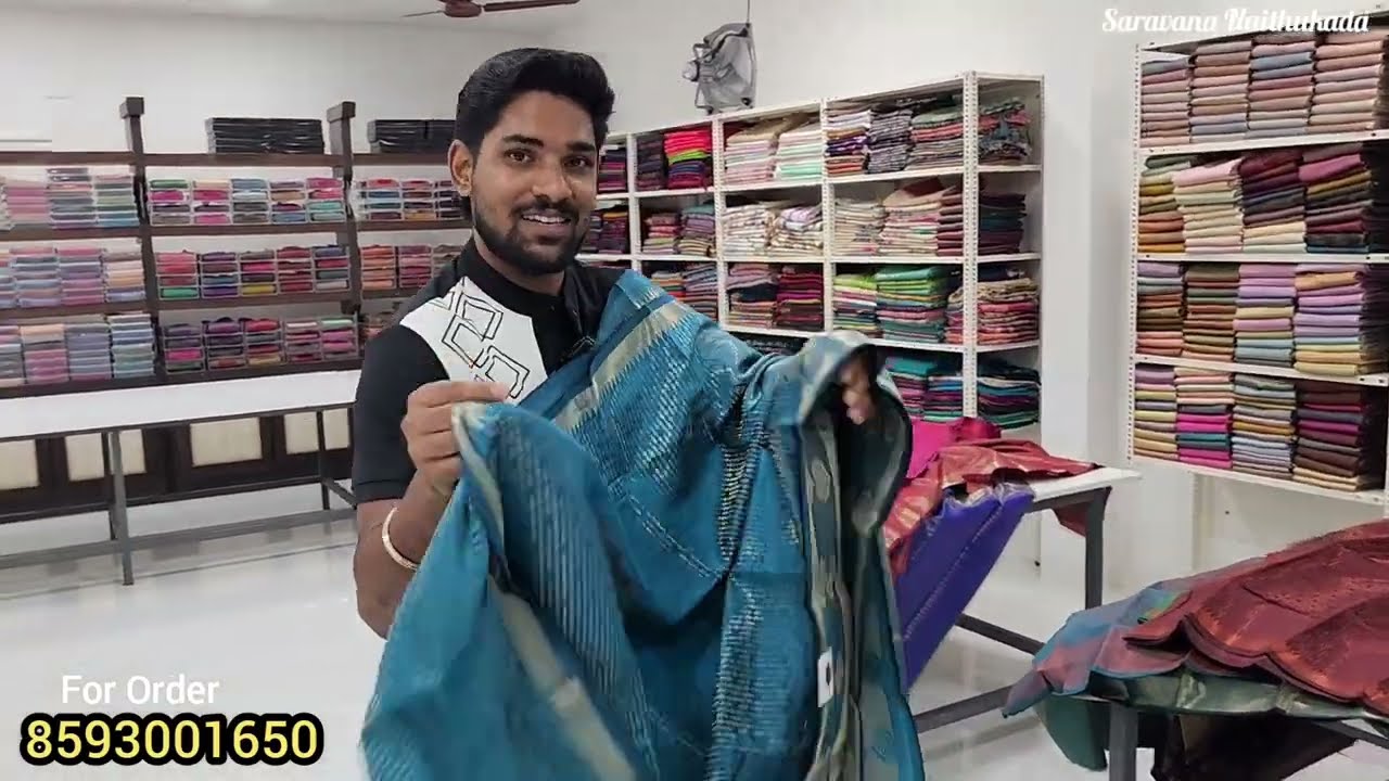 585 രൂപക്ക് പട്ട് സാരികൾ | kuthampully sarees | saravana naithukada