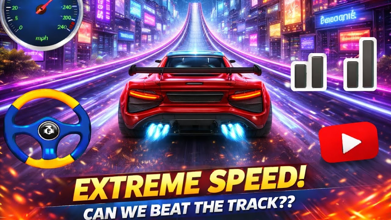 Extreme Car Stunt Game | Impossible Mega Ramp Challenge 😱🔥