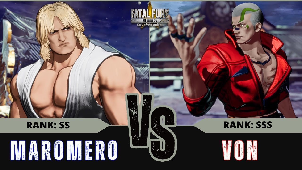 FF:CotW 🐺 MAROMERO (Ken Masters) vs VON (Vox Reaper)⭐Replay Match - FATAL FURY: CotW - 08/25