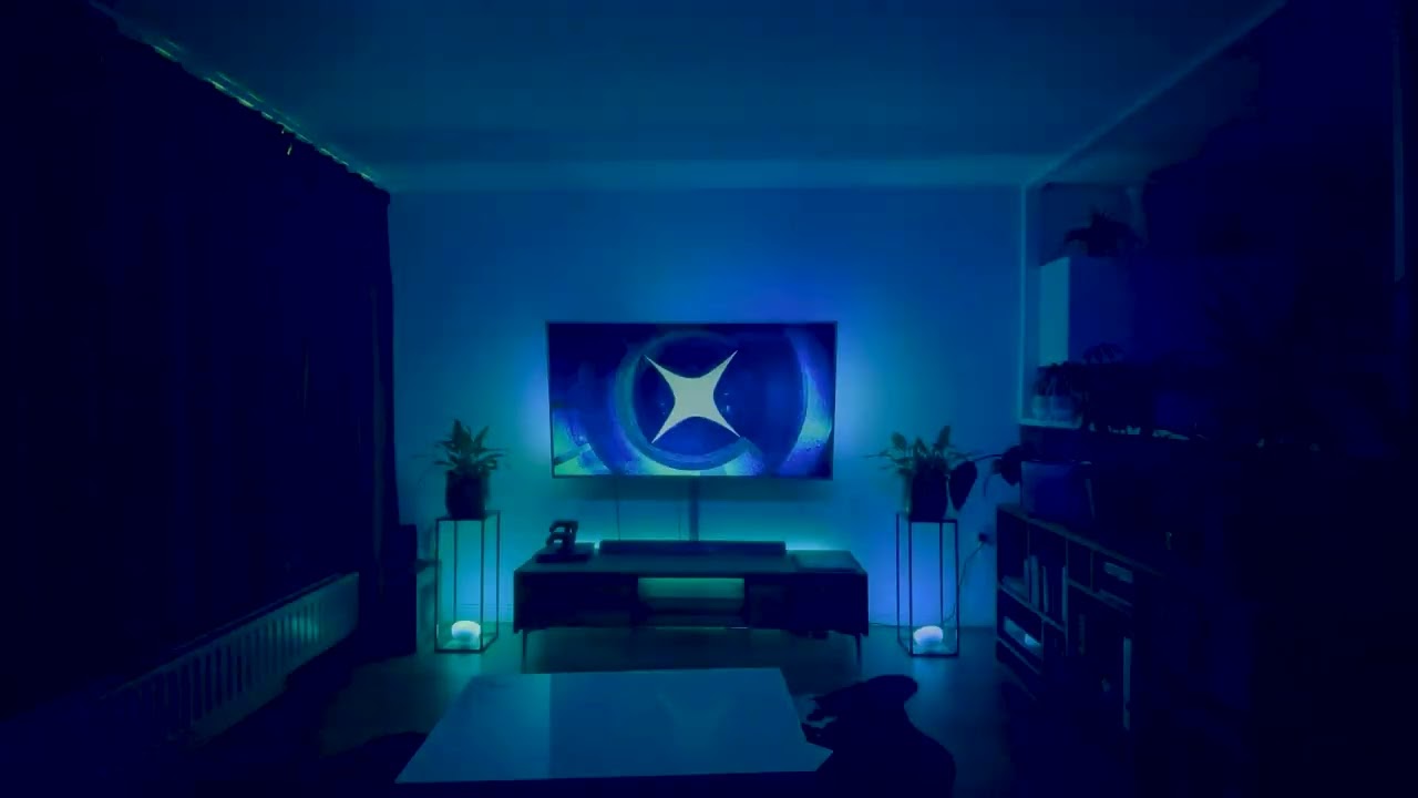 4K Ambilight + Philips Hue DEMO 2023 with Dolby Vision
