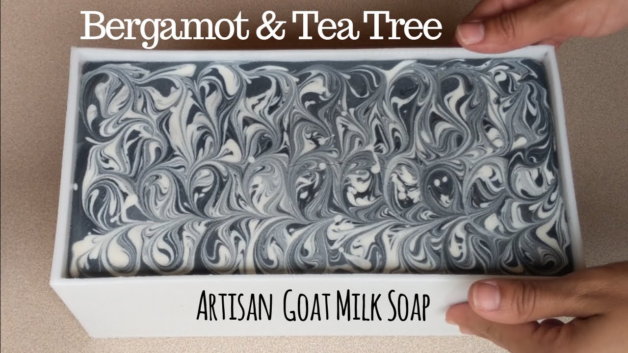 Workshop Heritage Tall Skinny Double Soap Mold- Bergamot & Tea Tree Oil Cold Process Soap