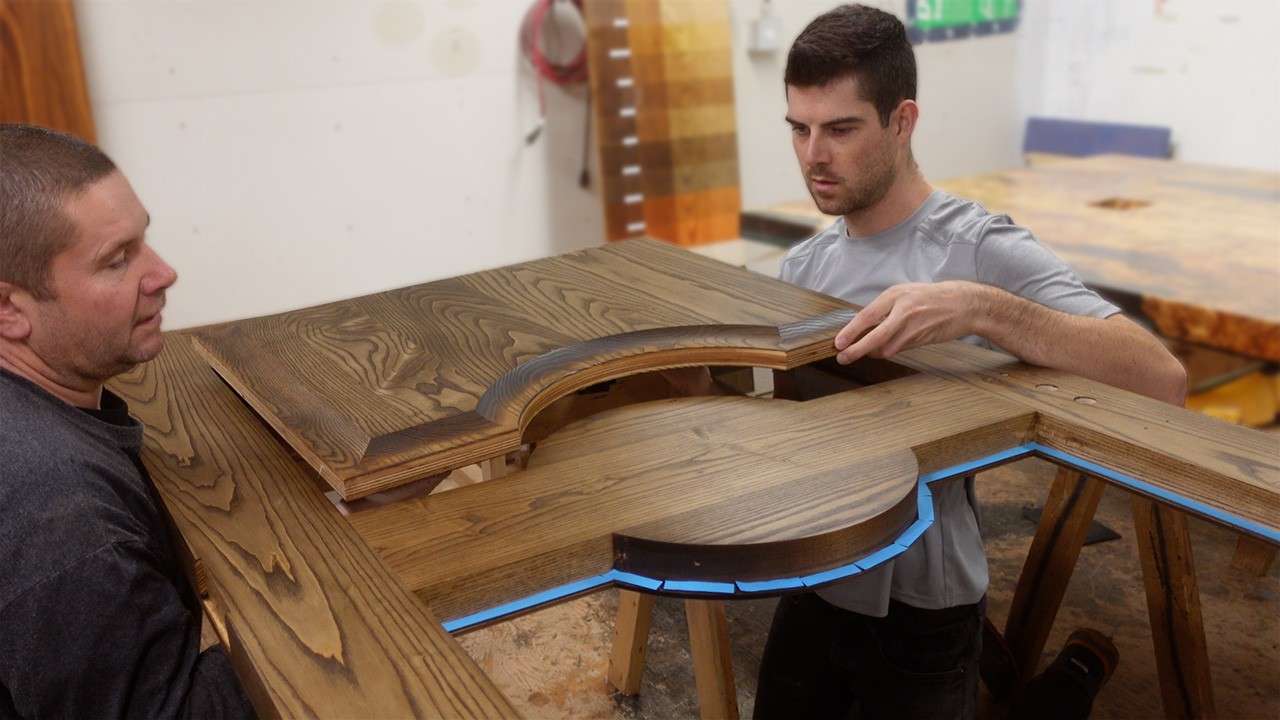 We Made A Hand Carved Door For Our Client