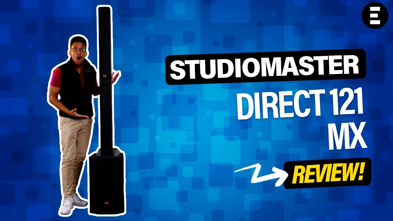 Studiomaster Sistema Completo 2000W c/ REVERB, BT e mesa 4 canais | EGITANA.pt