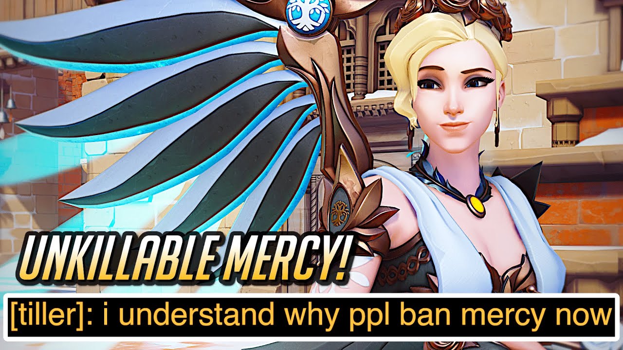 Making Enemies Rage With 0 Deaths Mercy! ⭐️ - Overwatch 2