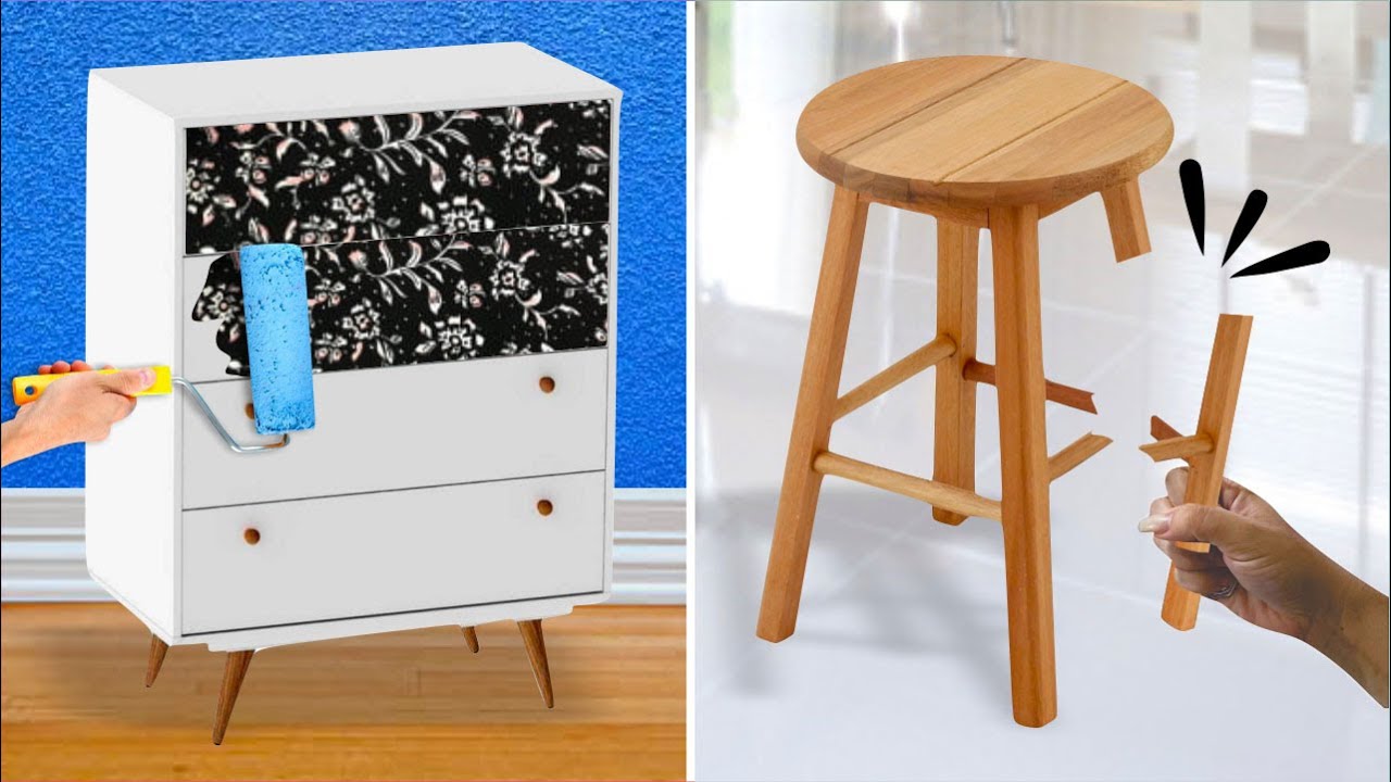 + de 10 TRUQUES DE RECICLAGEM ABSOLUTAMENTE GENIAIS  | ARTESANATO E RESTAURAÇÃO DE MÓVEIS INCRÍVEIS