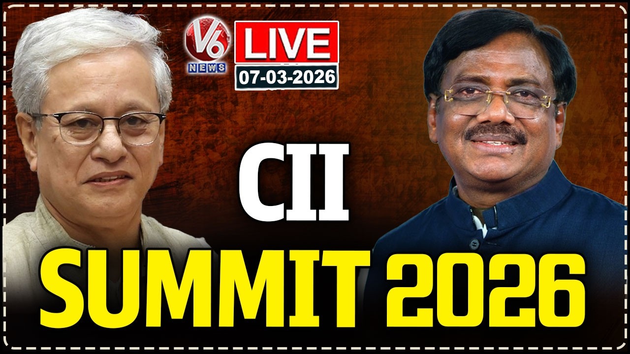 LIVE : Minister Vivek Venkataswamy Attends FICCI CFO Summit 2026 | V6 News