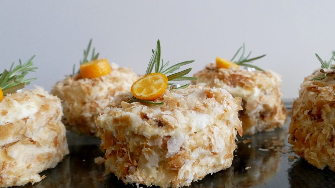 Ленивый НАПОЛЕОН на Новогодний стол из готового слоеного теста и кремом со вкусом мороженого пломбир