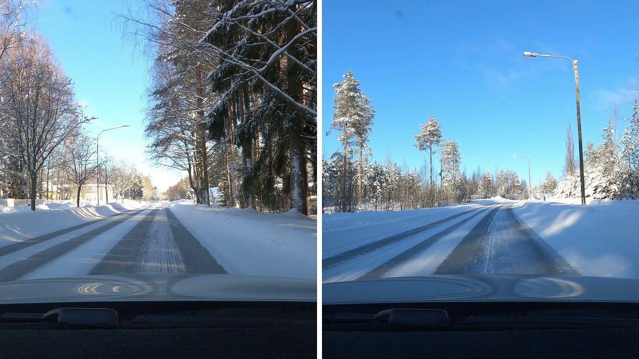 Driving Utra(Joensuu) -  Lehmo(Kontiolahti), Finland 4K
