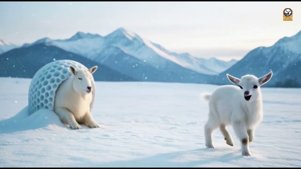 &ldquo;How Rescuers Saved a Mother Goat Trapped Inside an Ice Honeycomb | Full Rescue Operation&rdquo;